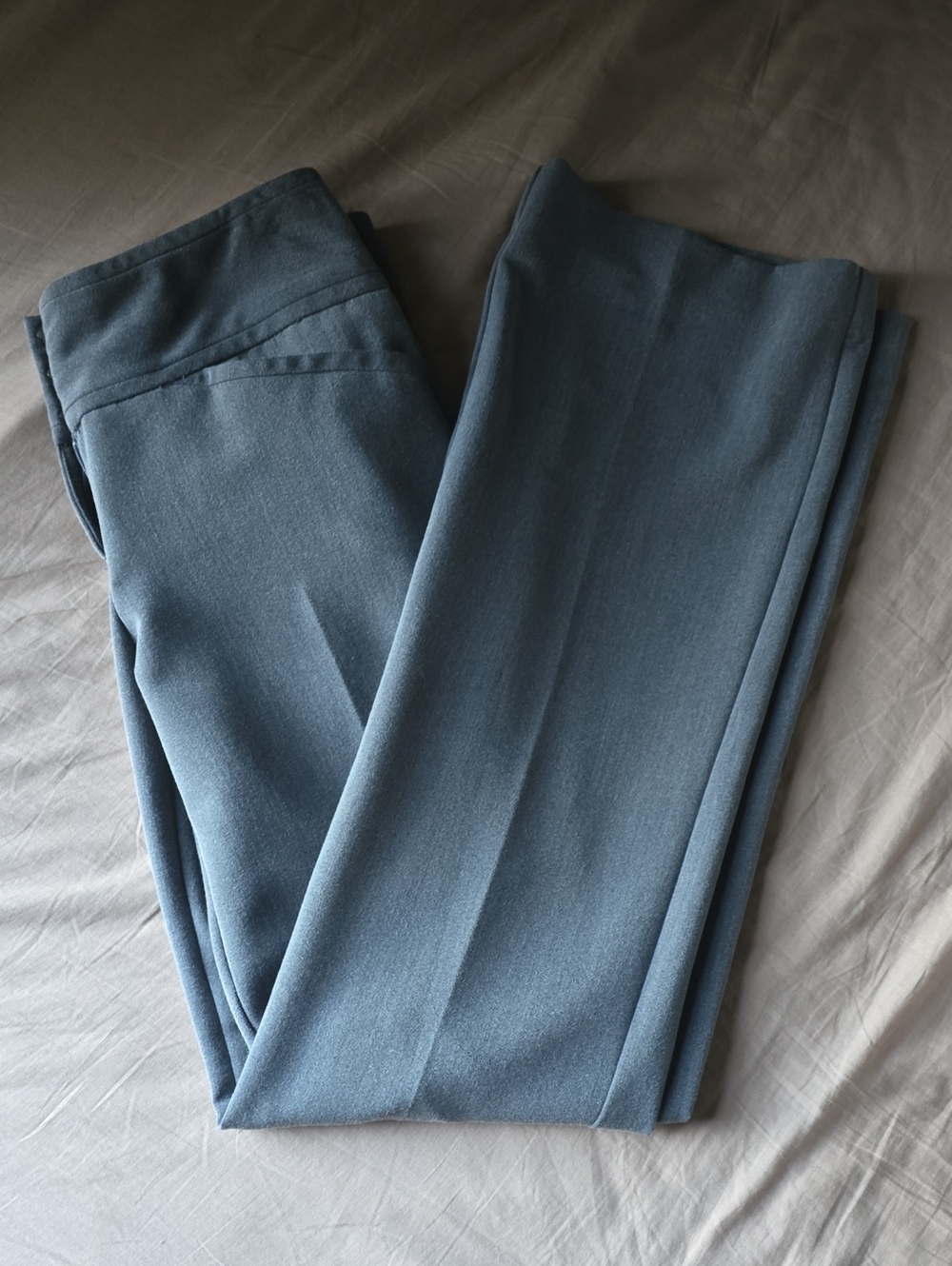 Elle Women's Trousers in Slate Blue
